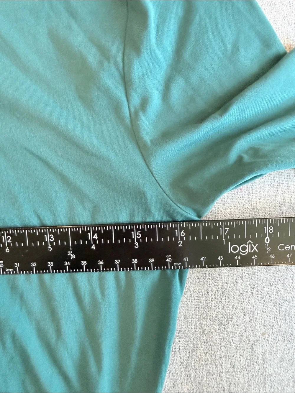 Lululemon Nulu Turtleneck Bodysuit Athleisure Storm Teal Green LW3HQLS Large - Picture 9 of 9